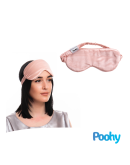 Mască de somn din mătase, 100% mătase de dud, 22 momme, gradul 6A, diverse culori | Poohy