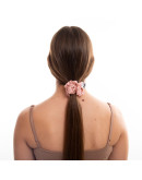 Scrunchie de păr din mătase, mărime M 3 cm, 100% mătase de dud, 22 momme, gradul 6A, fără cusături, diverse culori | Poohy Elastic de păr din mătase, mărime M 3 cm, 100% mătase de dud, 22 momme, gradul 6A, fără cusături, diverse culori | Poohy