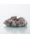 Scrunchie de păr din mătase, mărime M 3 cm, 100% mătase de dud, 22 momme, gradul 6A, fără cusături, diverse culori | Poohy Elastic de păr din mătase, mărime M 3 cm, 100% mătase de dud, 22 momme, gradul 6A, fără cusături, diverse culori | Poohy