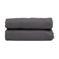 Cearșaf de pat din 100% bambus satinat Bam-boo, Dublu 2 persoane, 300x280 cm, 300 fire, culori diferite 11