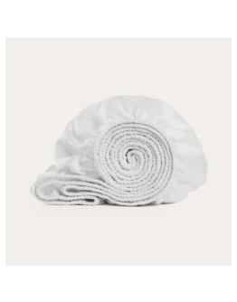 Cearșaf din bumbac satinat cu elastic 240 fire