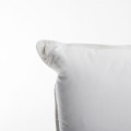 Pernă joasă BASIC 50x70 cm, 10% puf 90% pene, Puf nou de rață albă 2