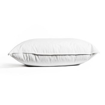 Pernă ridicată BASIC 50x70 cm, 10% puf 90% pene, Puf nou de rață albă