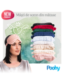 Mască de somn din mătase, 100% mătase de dud, 22 momme, gradul 6A, diverse culori | Poohy